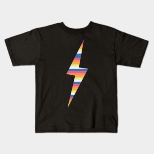 Lightning Bolt 3 Kids T-Shirt